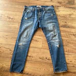 Gap Kaihara selvedge denim jeans 36x32 slim.